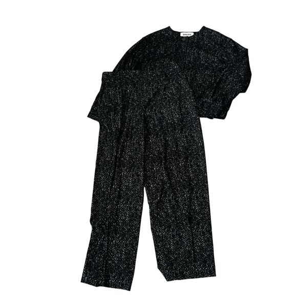 Spanx Twill Printed Snap Oversized Jacket Size XL Gray Black - Picture 10 of 11